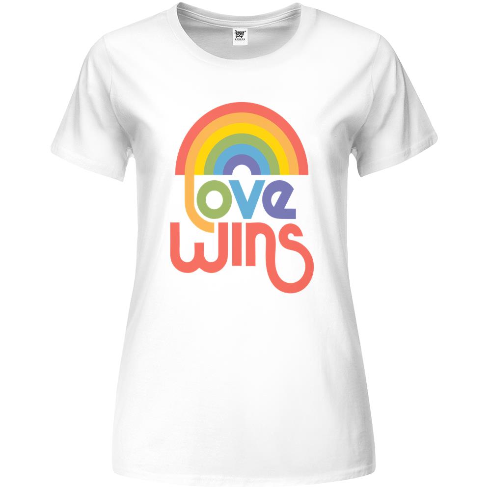 Love Wins Premium Womens T Shirts