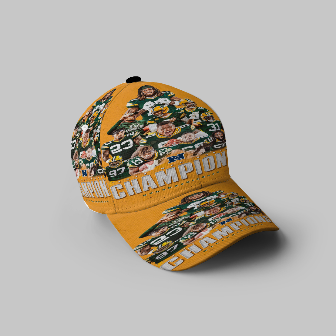 Green Bay Packers Player Team V13 3D Printing Baseball Cap Classic Hat