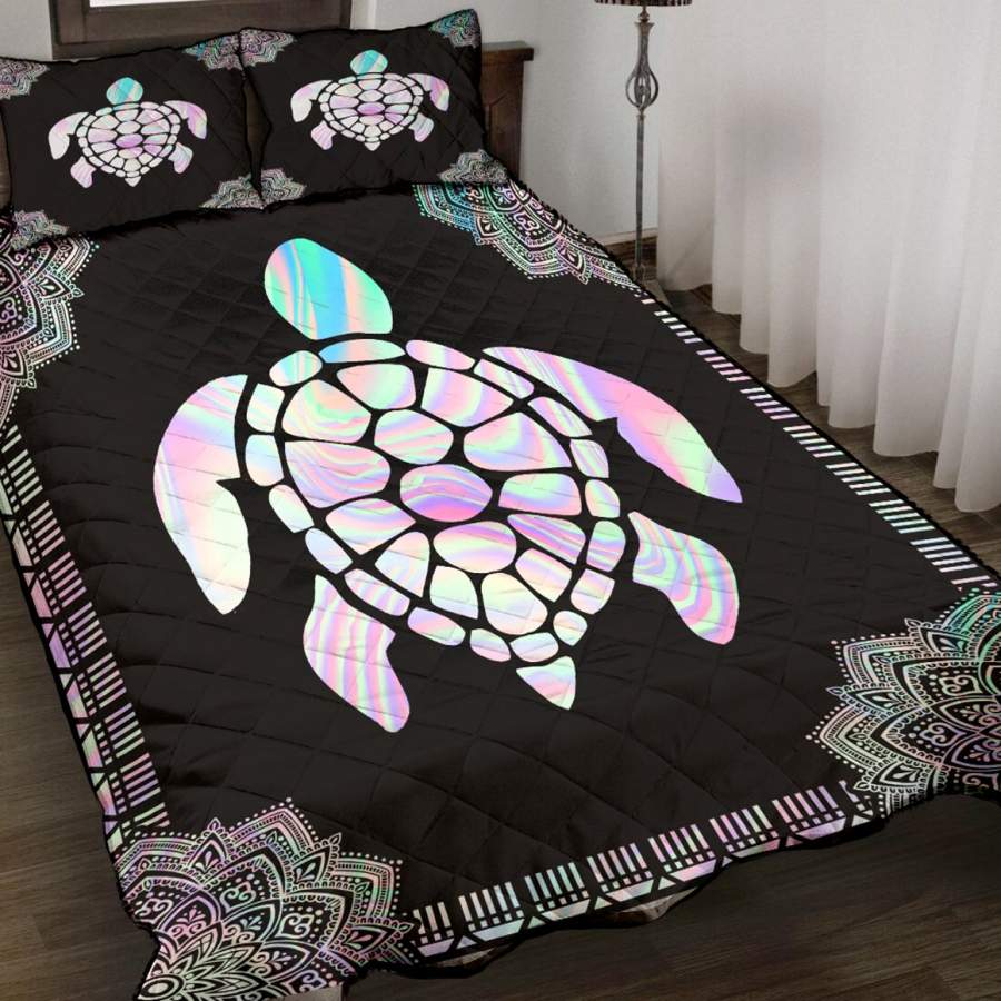 Turtle quilt bedding set HAC050501-HG