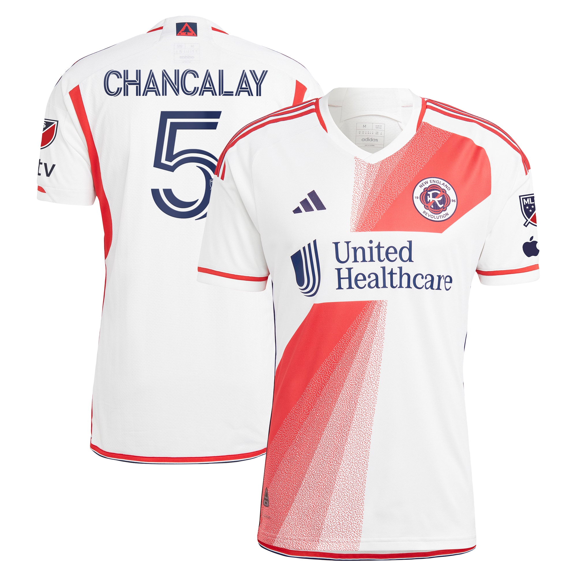 Tomás Chancalay New England Revolution 2024 Defiance Authentic Player Jersey  White