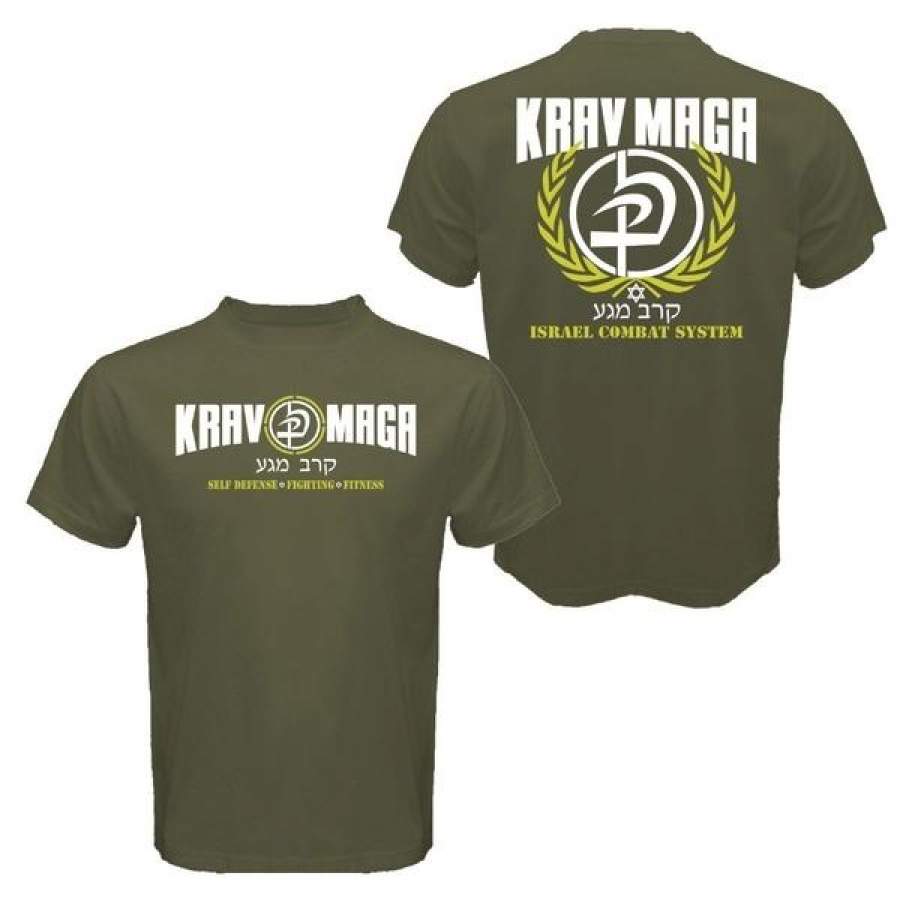 Krav Maga Israel Combat System Self Defense IDF MMA Martial T-Shirt