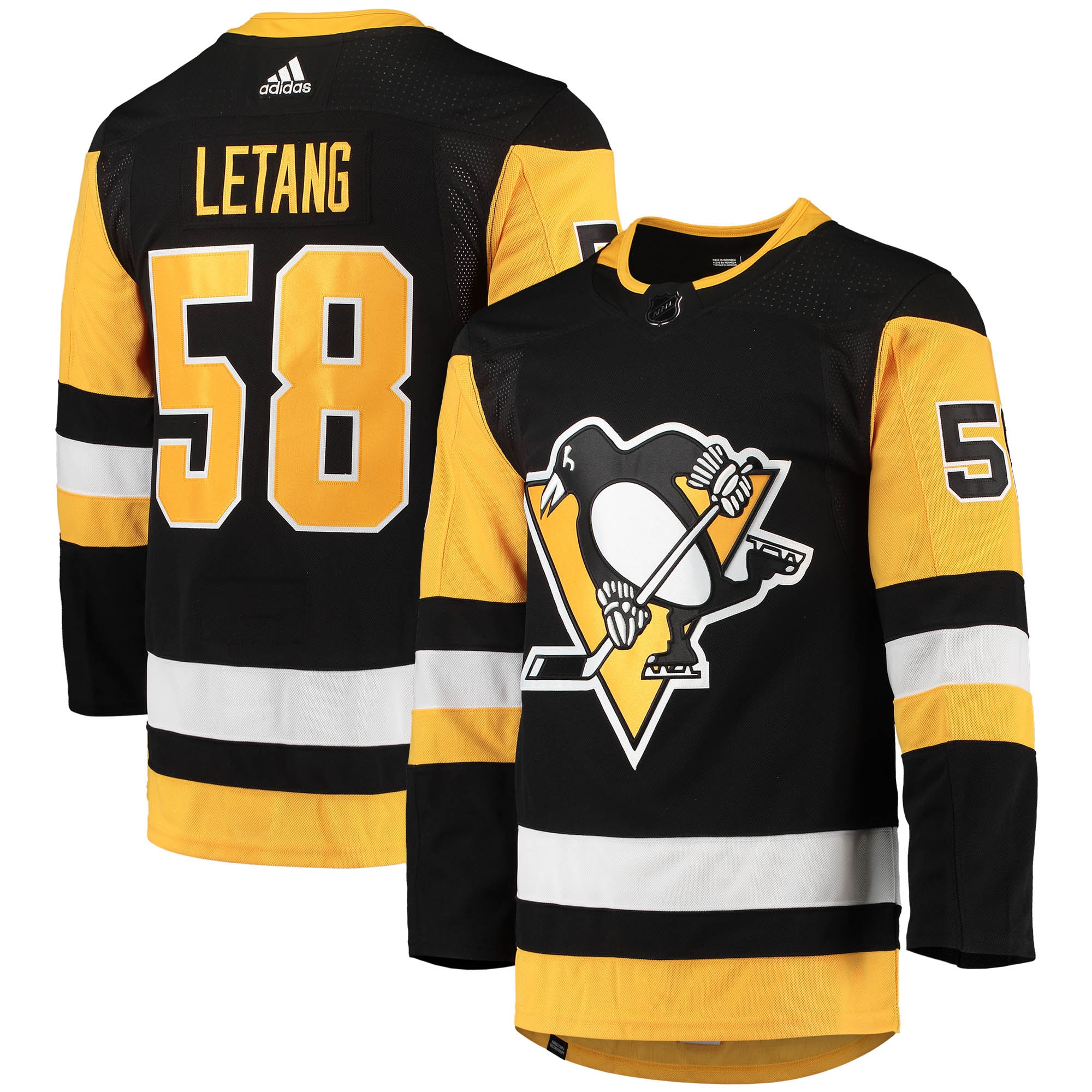 Kris Letang Pittsburgh Penguins Home Primegreen Authentic Player Jersey – Black