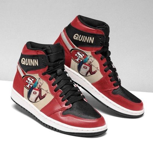 Harley Quinn San Francisco 49Ers Jordan High Top Shoes Sport Sneakers