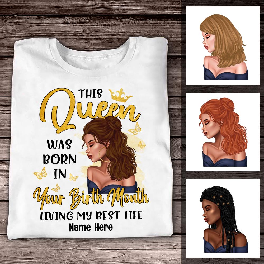 Personalized Bwa Queen T Shirt