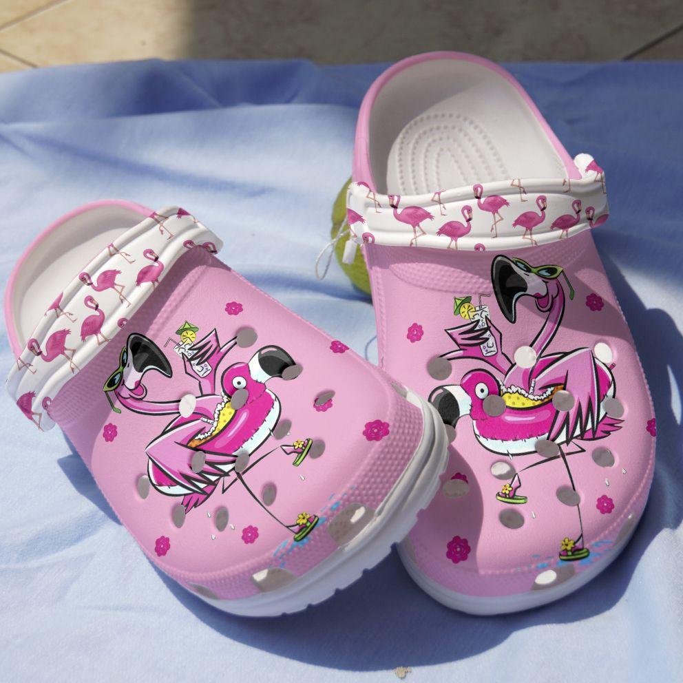 Flamingo Beachwear Ver1 Clog Clogs Clogband Clog