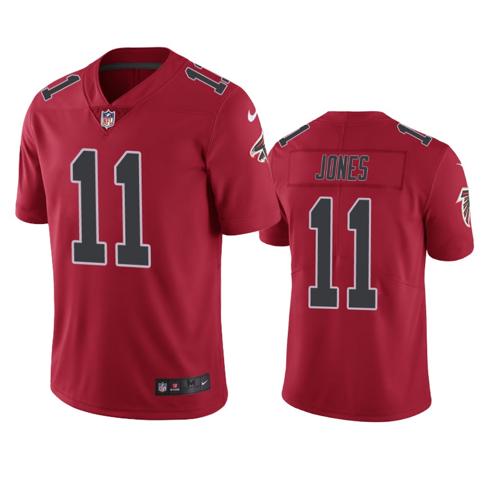 Atlanta Falcons Julio Jones Red Nike Color Rush Limited Jersey