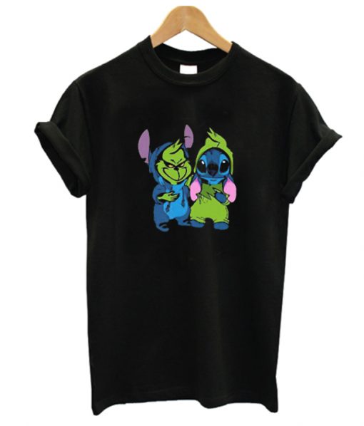 Baby Grinch and Stitch RS T-Shirt