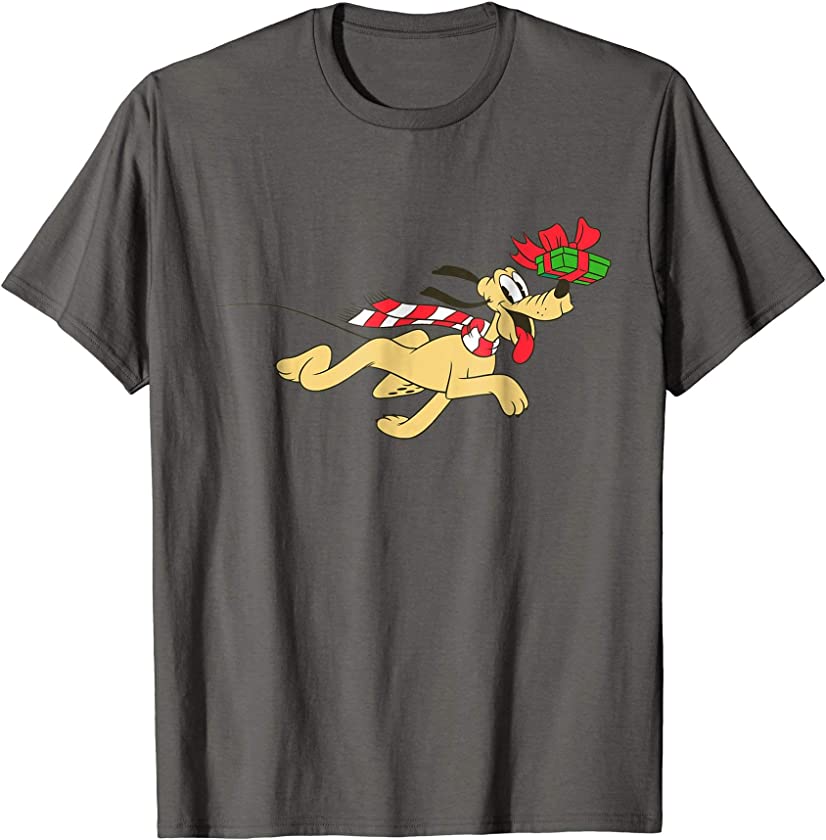 Vintage Pluto Running Holiday T-Shirt