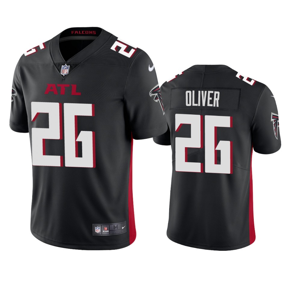 Atlanta Falcons Isaiah Oliver Black 2020 Vapor Limited Jersey – Mens