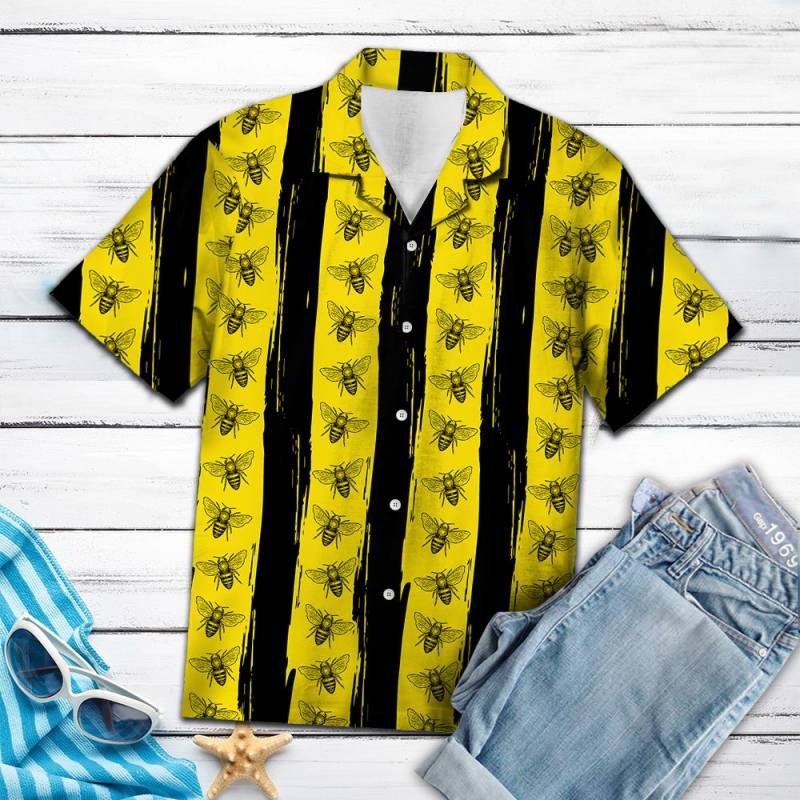 Bee Color Hawaii Shirt Ha16228