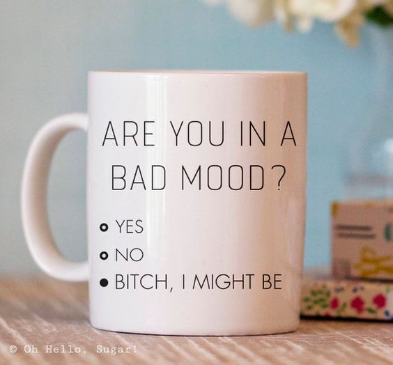 Are You In A Bad Mood Check Box Funny Employee And Moody Person Novelty Mug