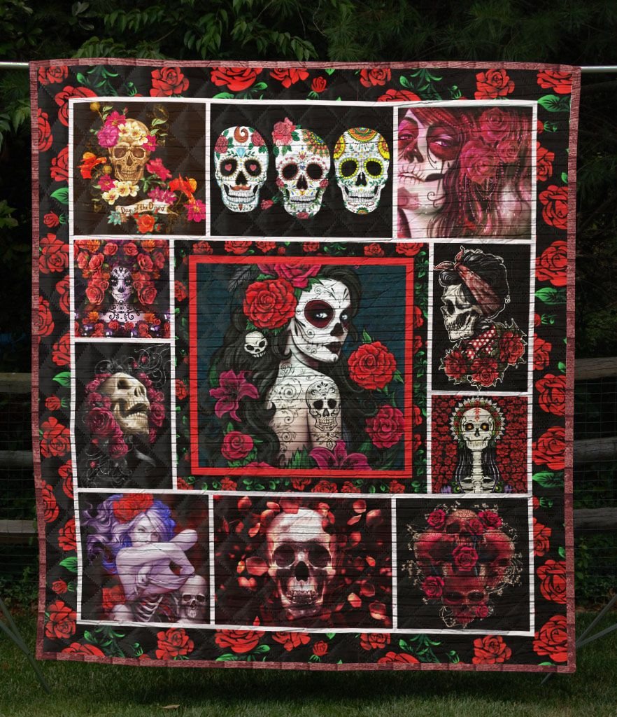 SKULL YE 3D Quilt Blanket 751