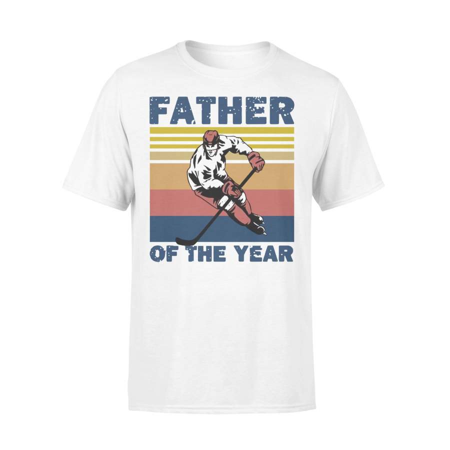 Hockey Father Of The Year Vintage T-shirt