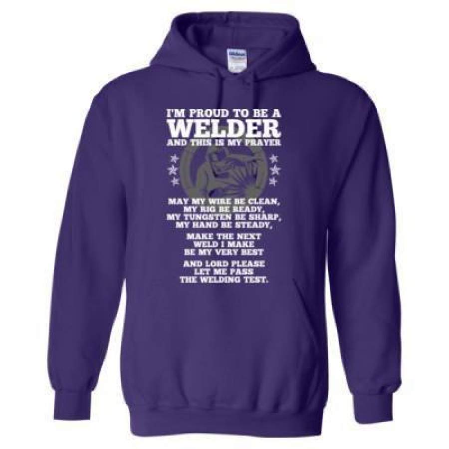 AGR Im Proud To Be A Welder And This Is My Prayer – Heavy Blend™ Hooded Sweatshirt