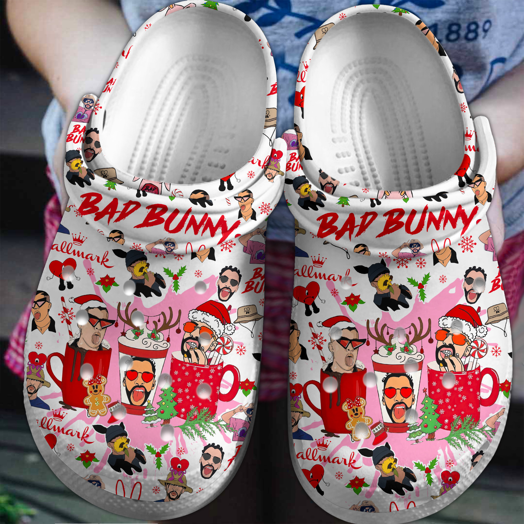 Bad Bunny Music Crocs Crocband Clogs Shoes Comfortable For Men Women and Kids1 2