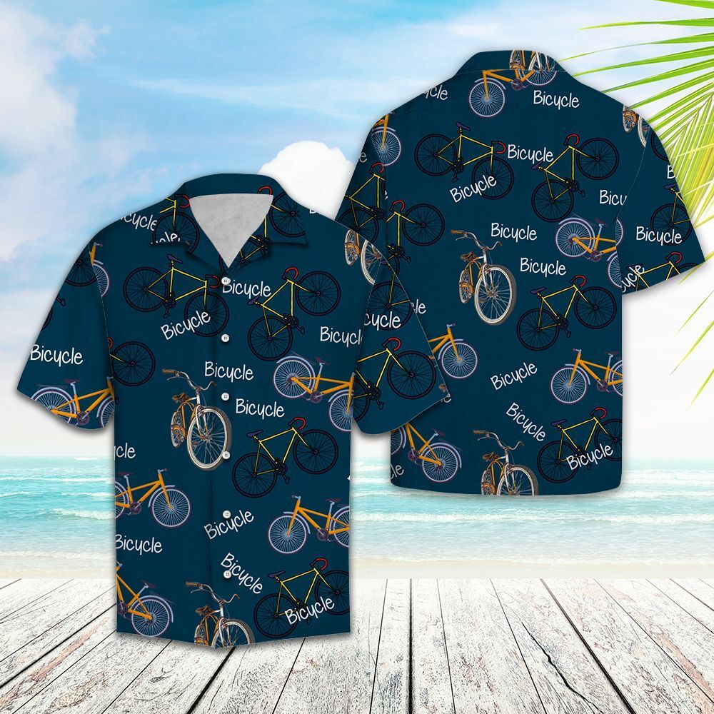 Awesome Bicycle  Tg5806- Hawaiian Shirt