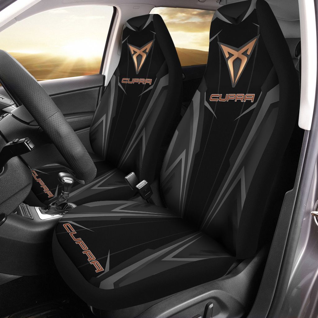 Cupra TTT-LT Car Seat Cover (Set of 2) Ver 2 (Grey)