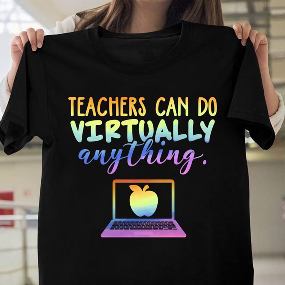 Teachers Can Do Virtually Anything Standard Men T-shirt