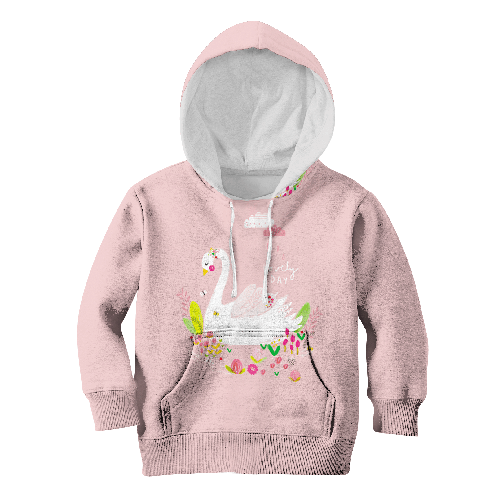 Swan Kid Custom Hoodies T-Shirt Apparel