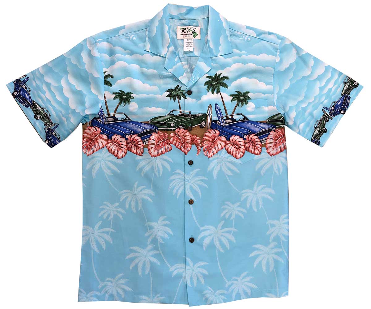 Beach Cars Skyhawaiian Shirt Made In Summer Shirts Ha9191