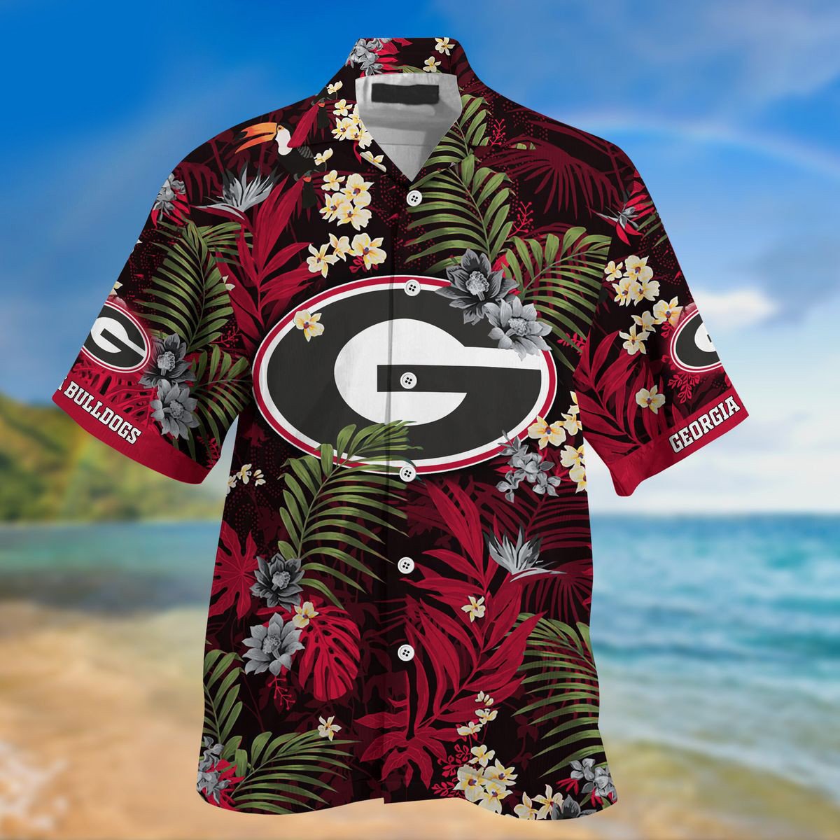 Georgia Bulldogs Summer Hawaii Shirt 13 Ha93133