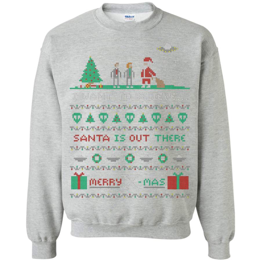 AGR Merry X-Mas Crewneck Pullover Sweatshirt