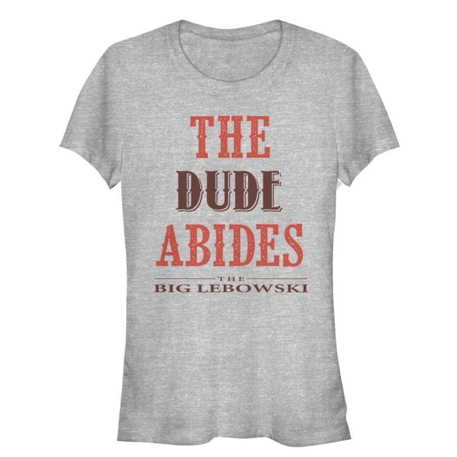 The Big Lebowski Junior’s The Dude Abides  T Shirt