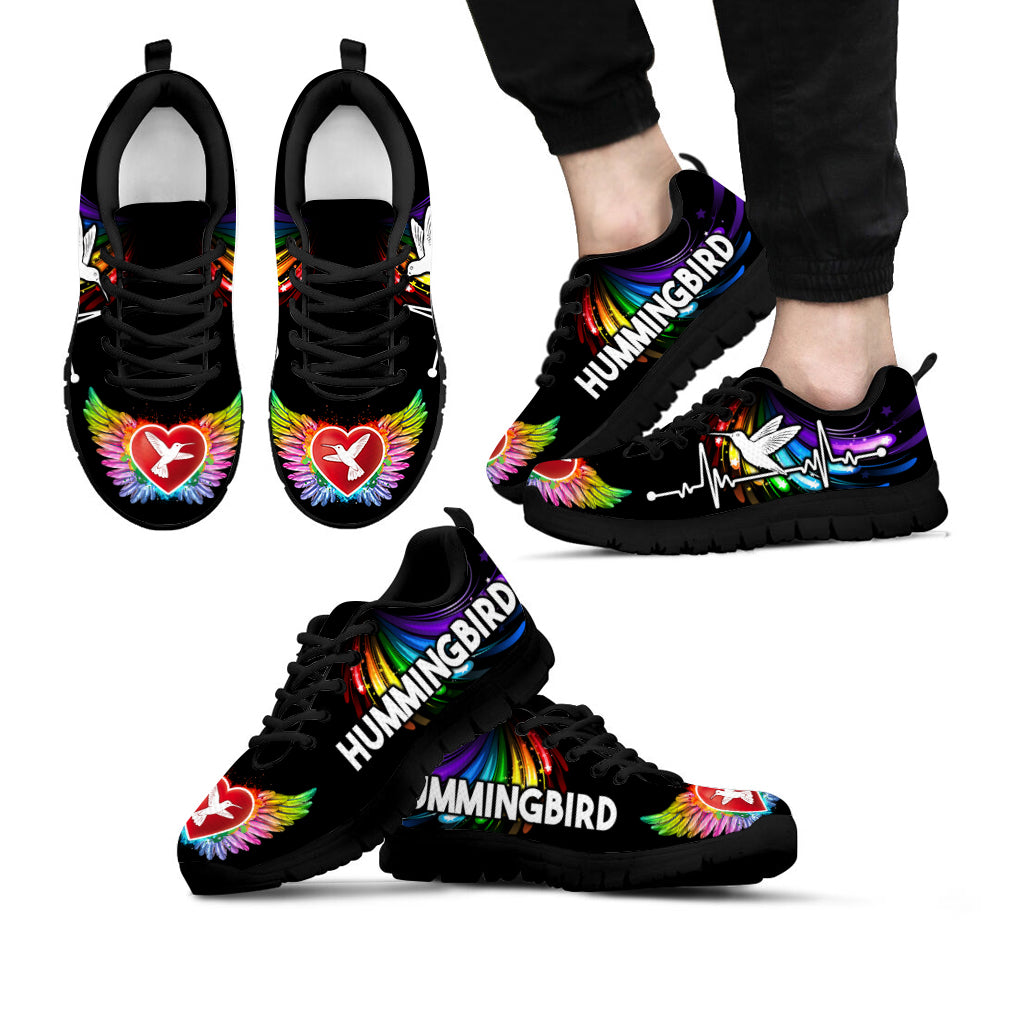 Likehiki Shoes For Men And Women Hummingbird Wings Sneaker Multiple Size Print Tennis Shoes