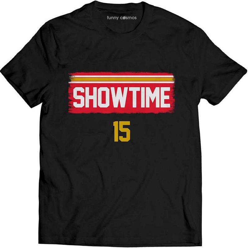 Showtime 15 Shirt Kansas City Lovers American Football Mahomes Liv Shirt