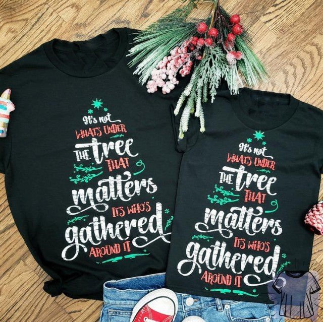 It’S Not What’S Under The Tree Matters Shirt Christmas Gift For Couple