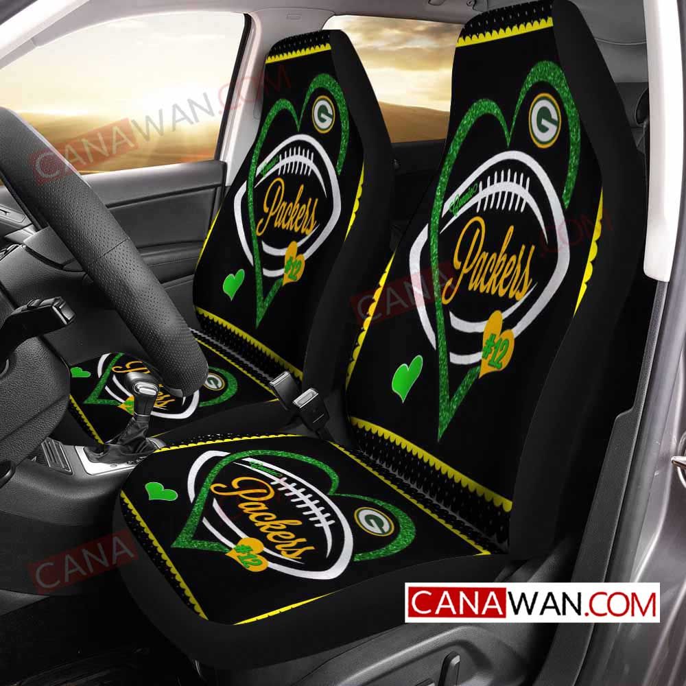 Green Bay Packers Style203 3D Customized Personalized Car Seat Cover