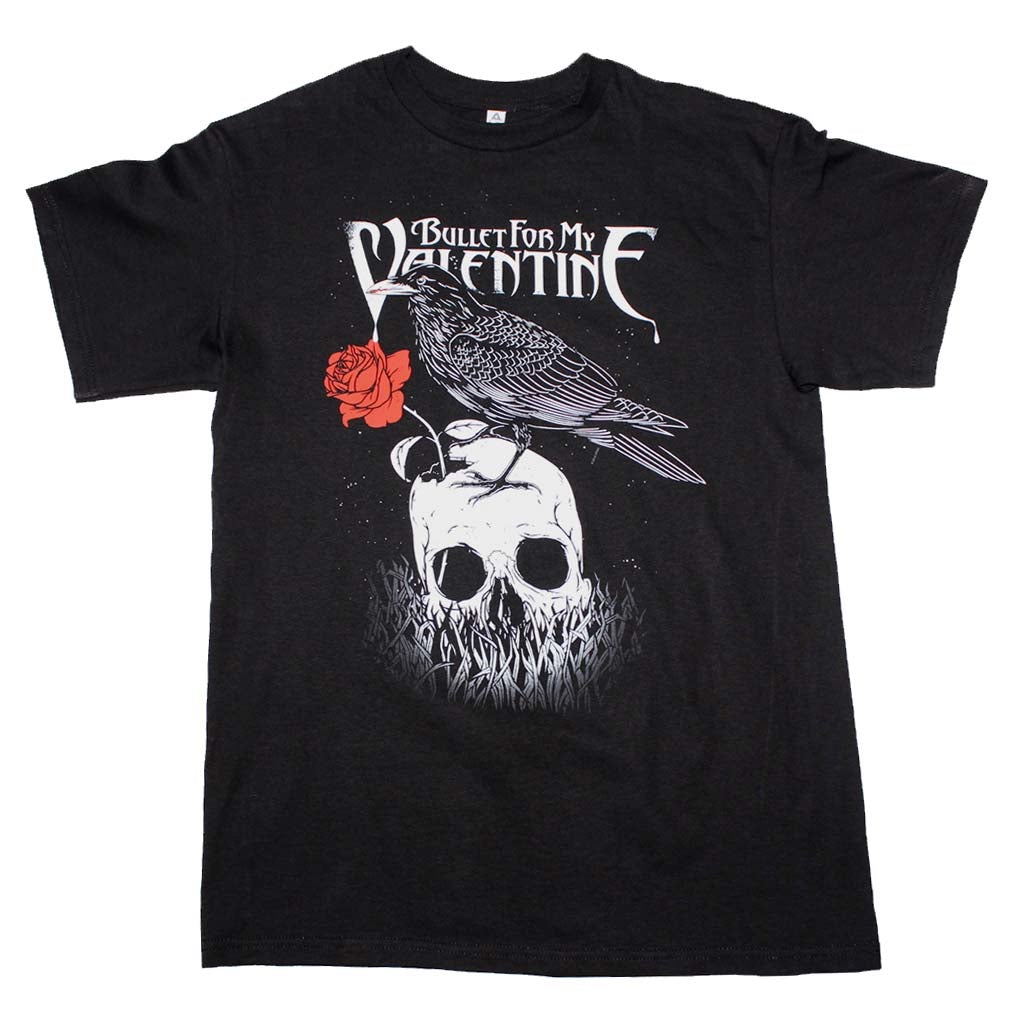 Bullet For My Valentine Raven Mens T Shirt Black