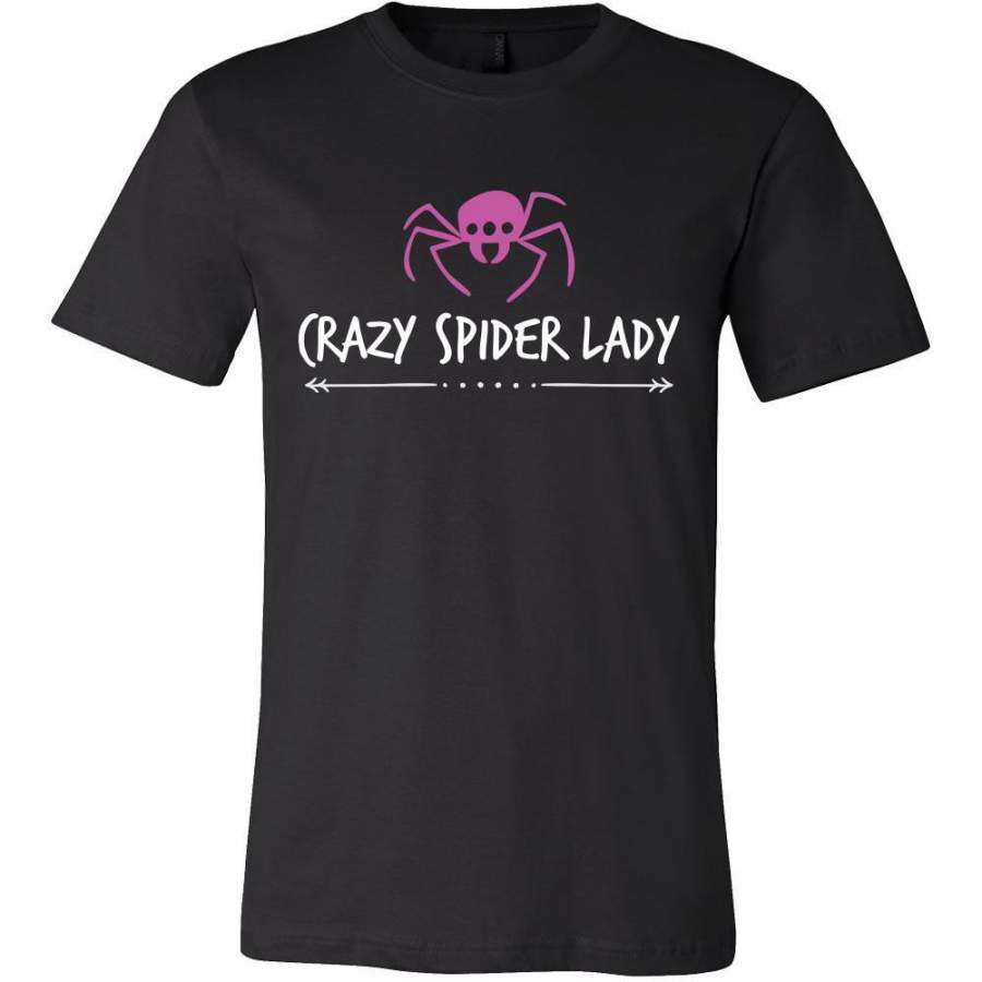 Spider Shirt – Crazy Spider Lady – Animal Lover Gift