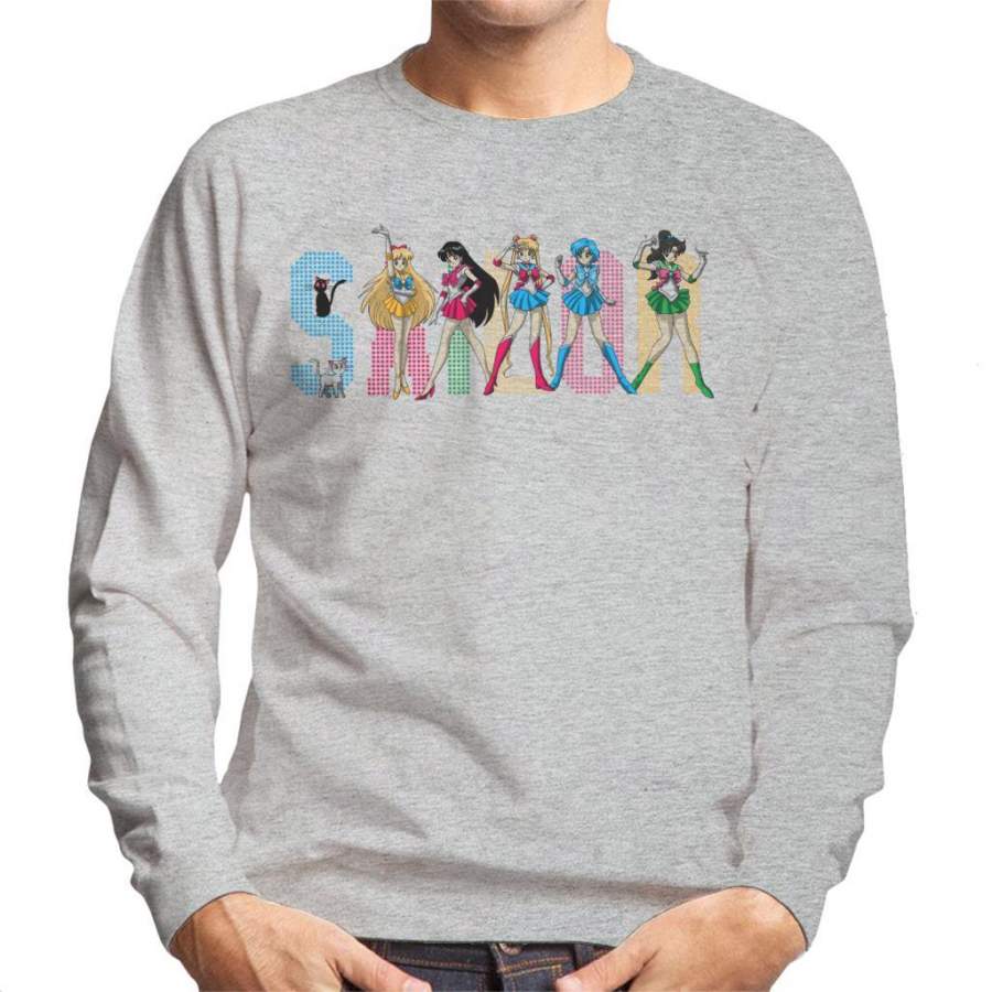 Sailor Moon Spice Girls Men’s Sweatshirt