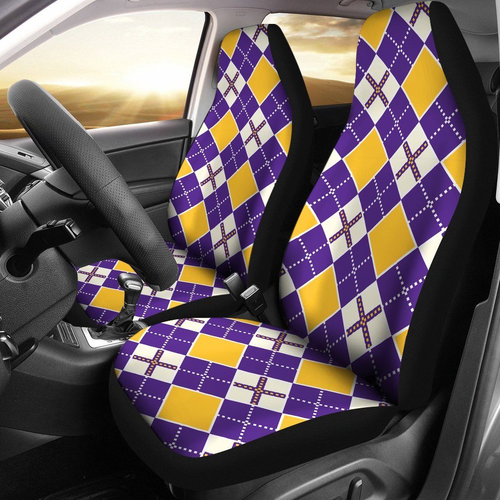 Minnesota Vikings Fans Car Seat Covers Argylel Vikings Football