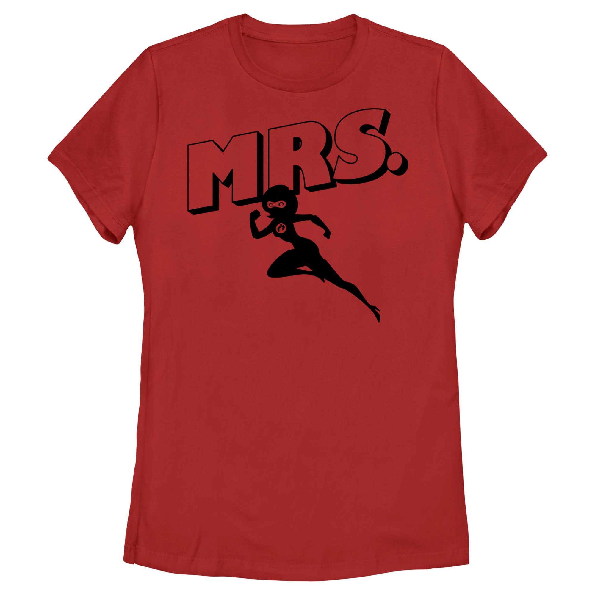 Women’S The Incredibles Elastigirl Mrs. Silhouette T-Shirt