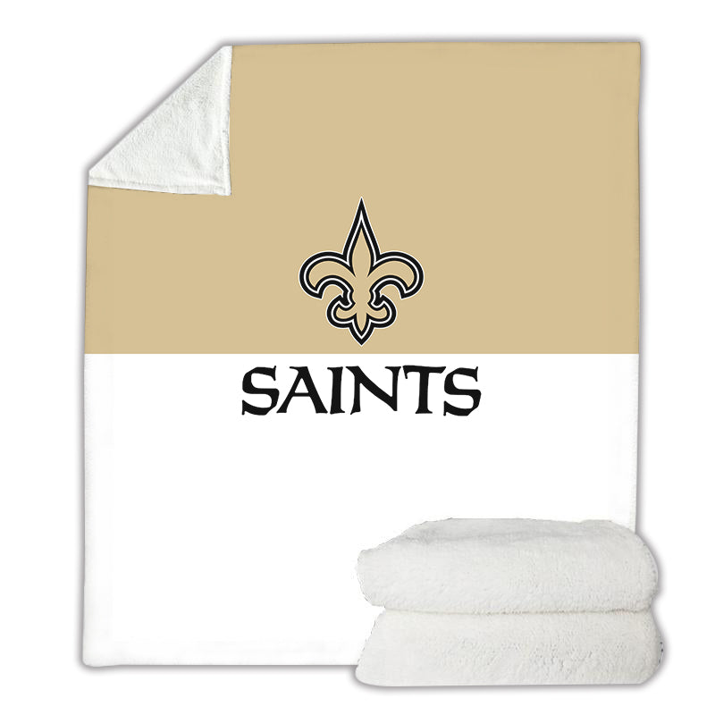 New Orleans Saints Fleece Blanket