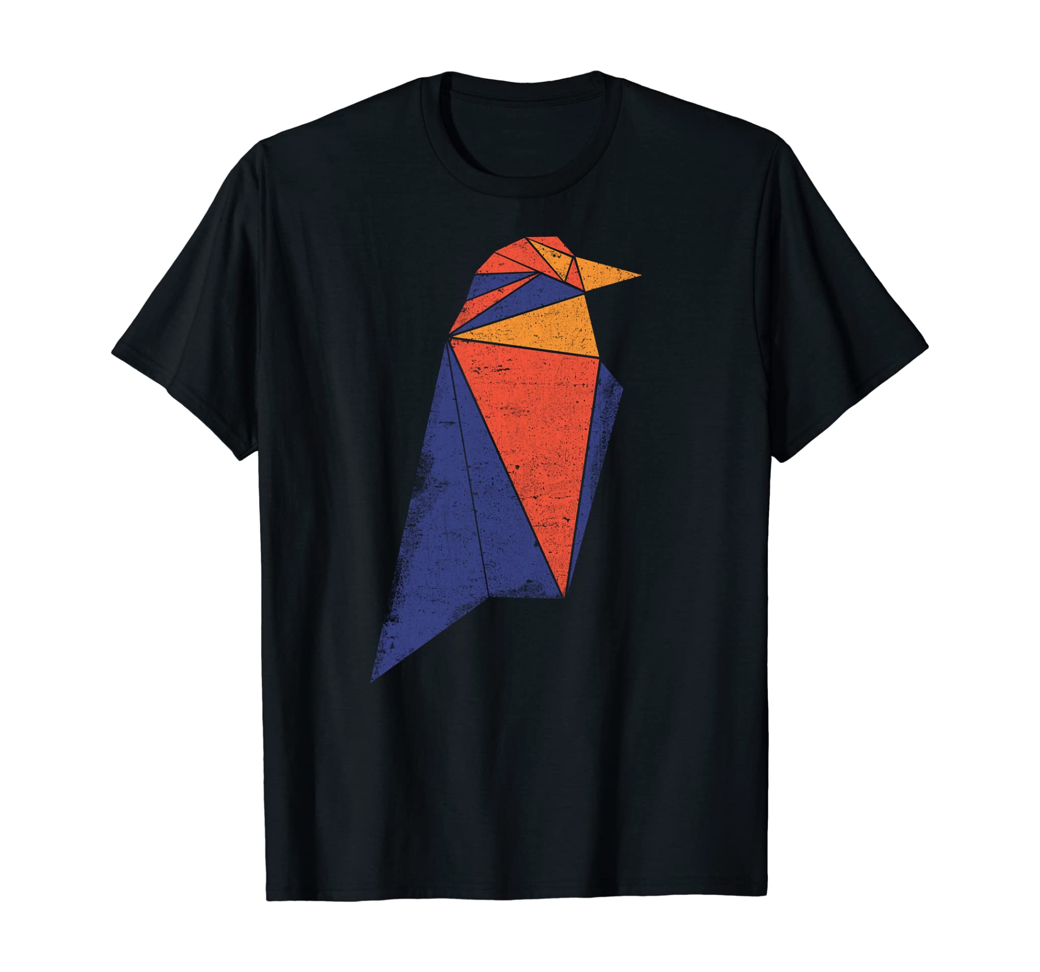 Ravencoin Bird Men’s Crypto Shirt (Vintage Texture)