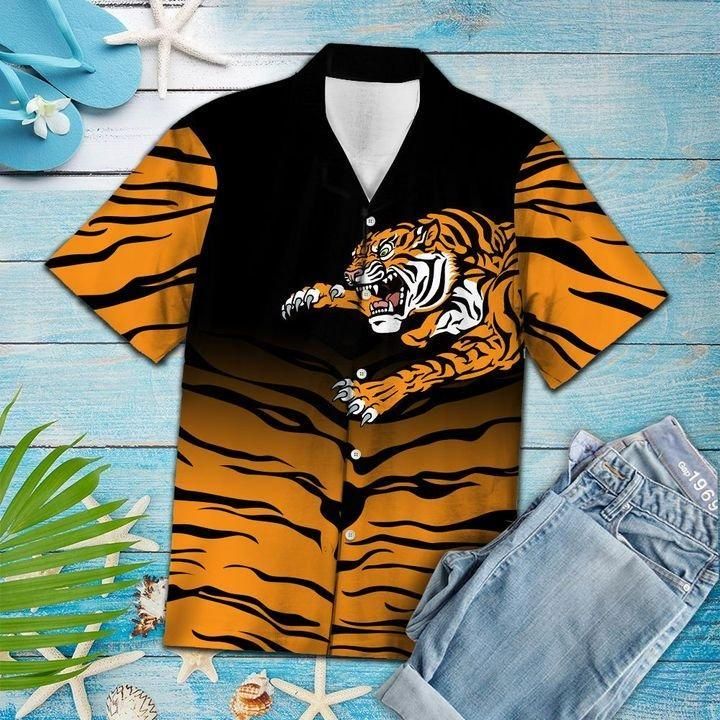 Amazing Tiger Hawaiian Shirt | Unisex | Full Size | Adult | Colorful | Hw1448