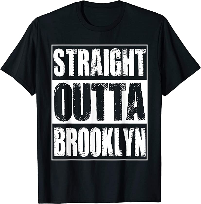 Vintage Straight Outta Brooklyn New York Gift T-Shirt