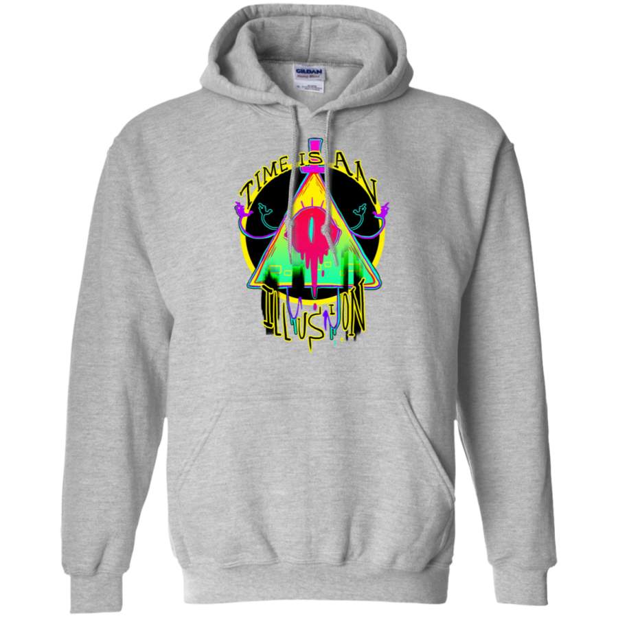 AGR TIME IS AN ILLUSION Gildan Pullover Hoodie