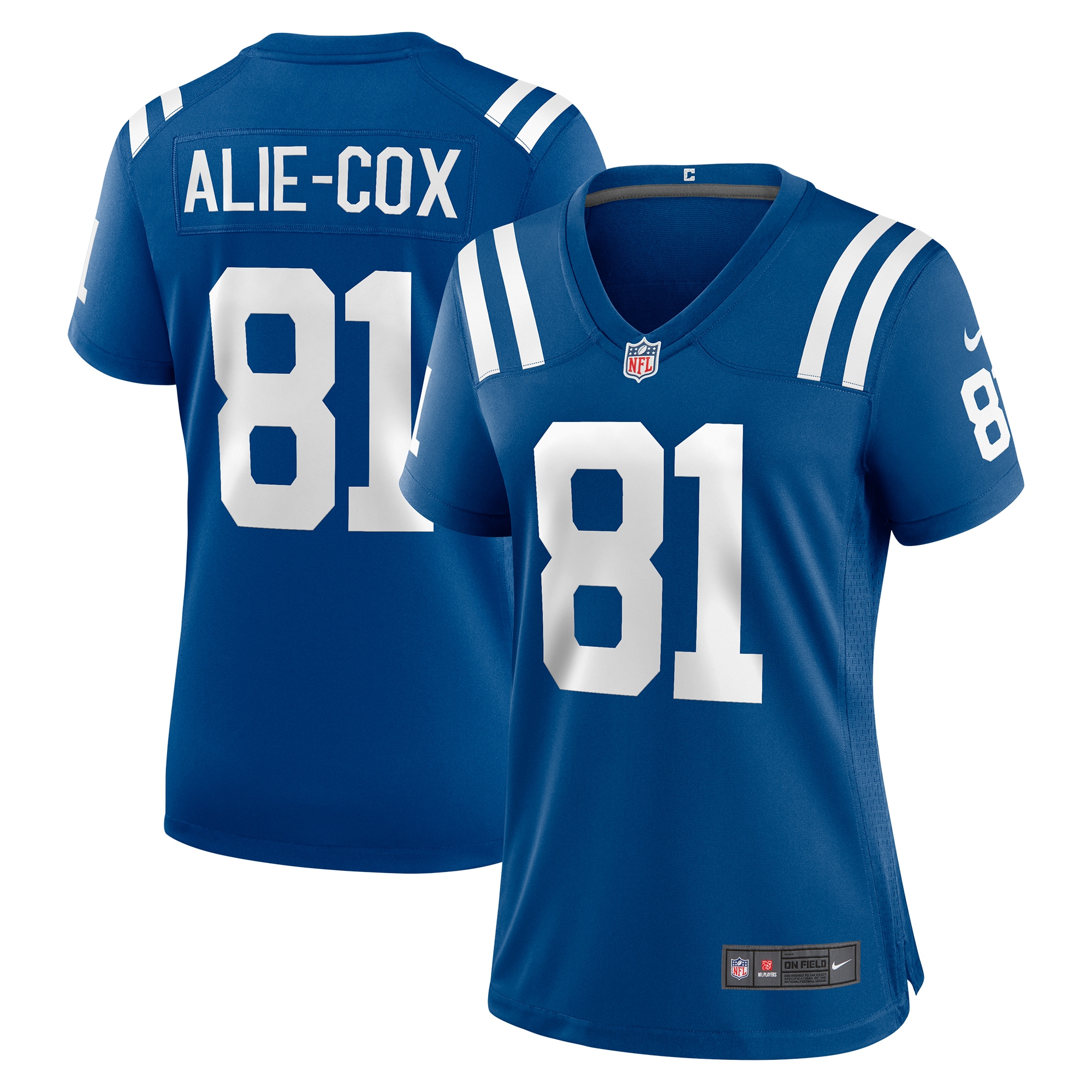 Mo Alie-Cox Indianapolis Colts Women's Team Game Jersey – Royal