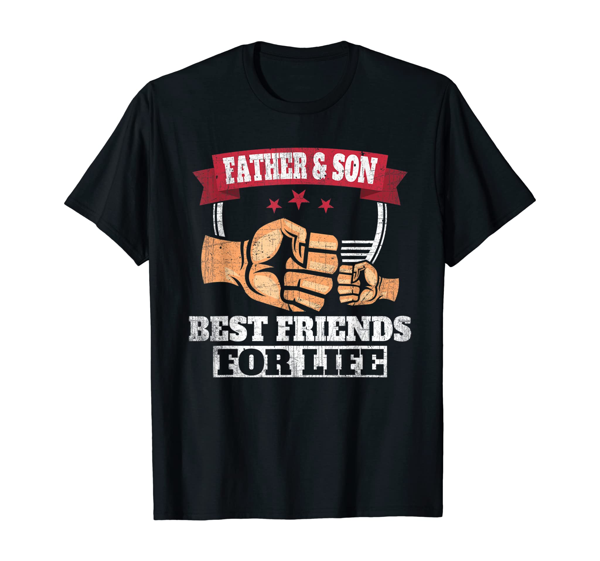 Mens Father & Son Best Friends for Life T-Shirt Fathers Day Gifts