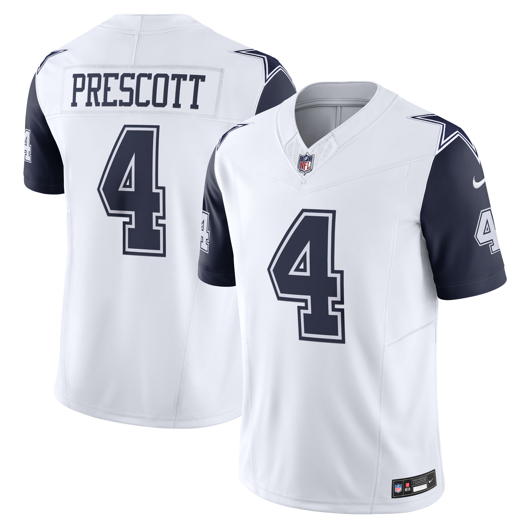 Dak Prescott Dallas Cowboys Vapor F.U.S.E. Limited Jersey – White