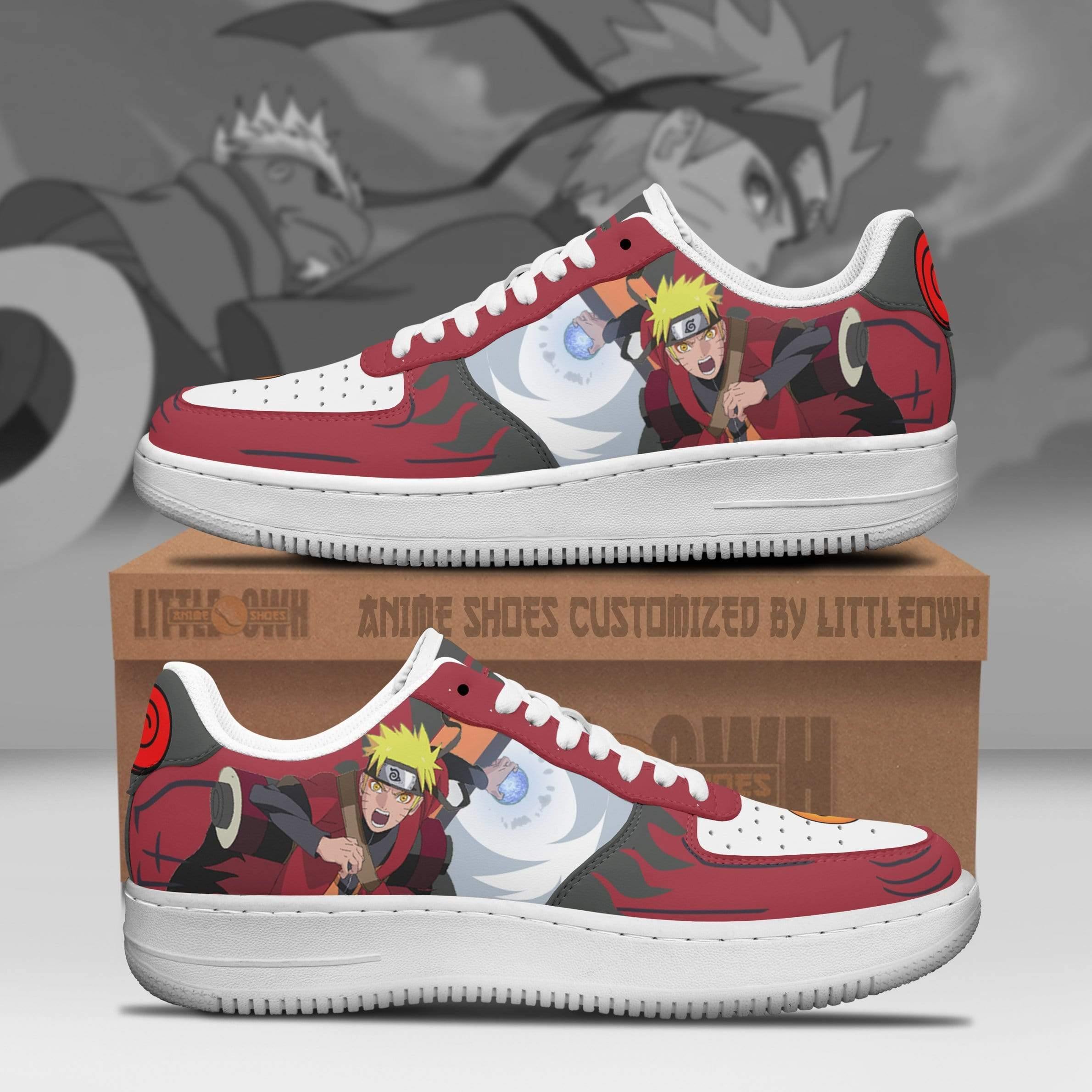 Nrt Sage Mode Anime Sneakers Custom Nrt Anime Shoes