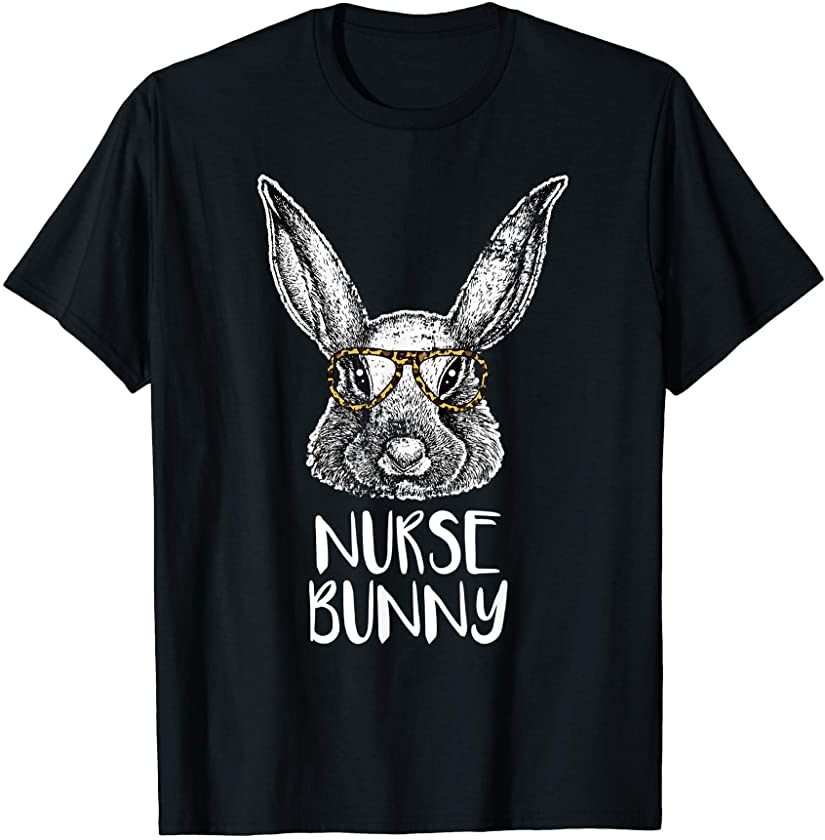 Nurse Bunny Funny Matching Easter Bunny Egg Hunting T-Shirt