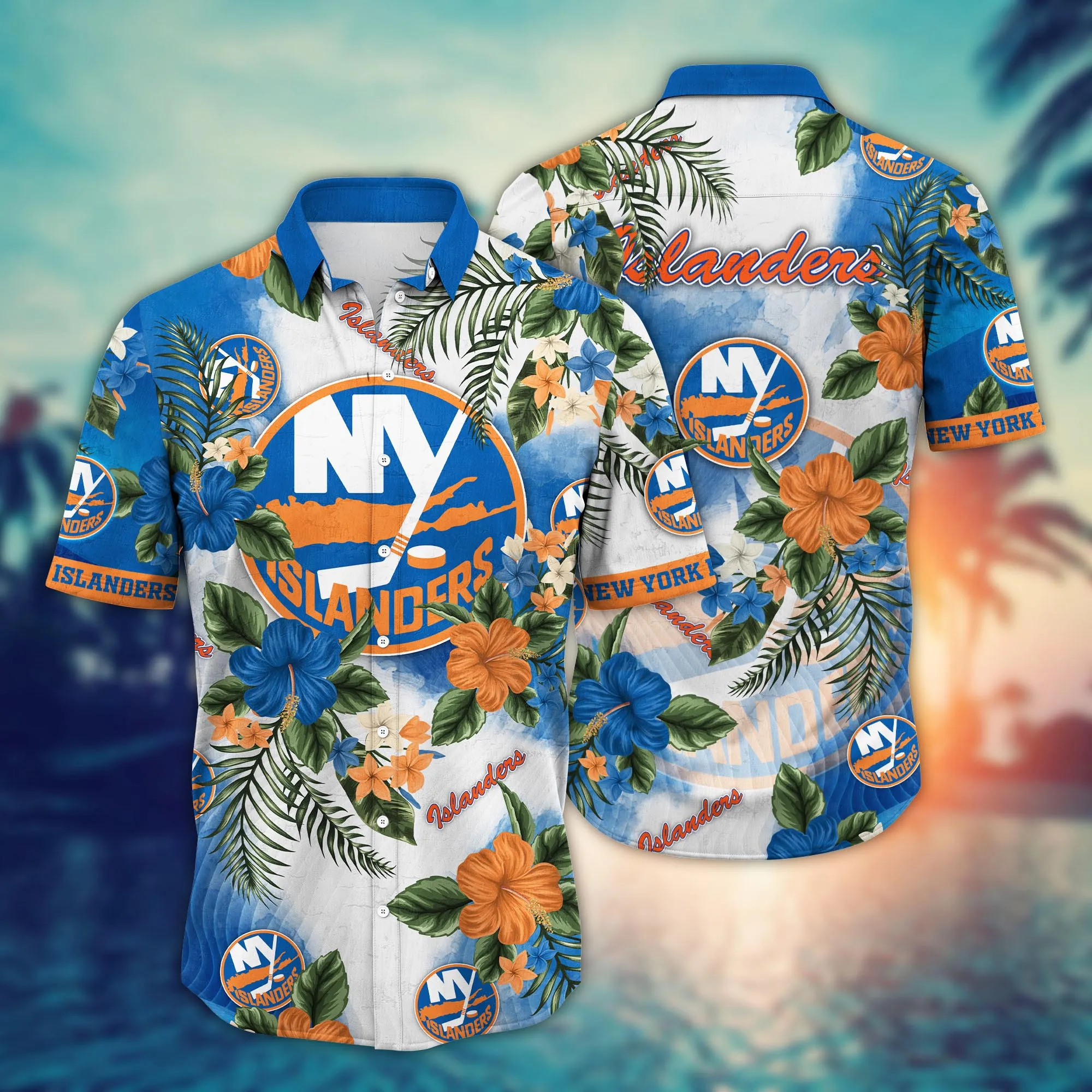 New York Islanders Nhl Hawaiian Shirt Junetime Aloha Shirt