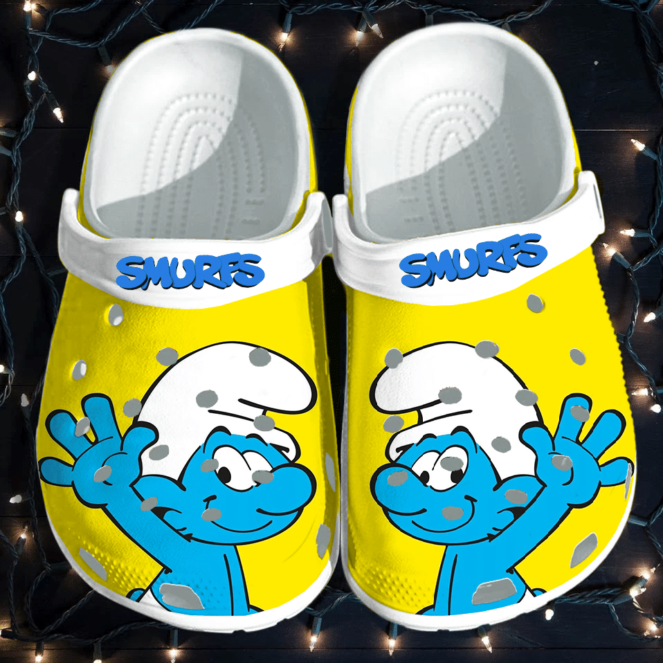 Smurfs 3 For Men And Women Rubber Clogs Clogband Clogs, Comfy Footwear