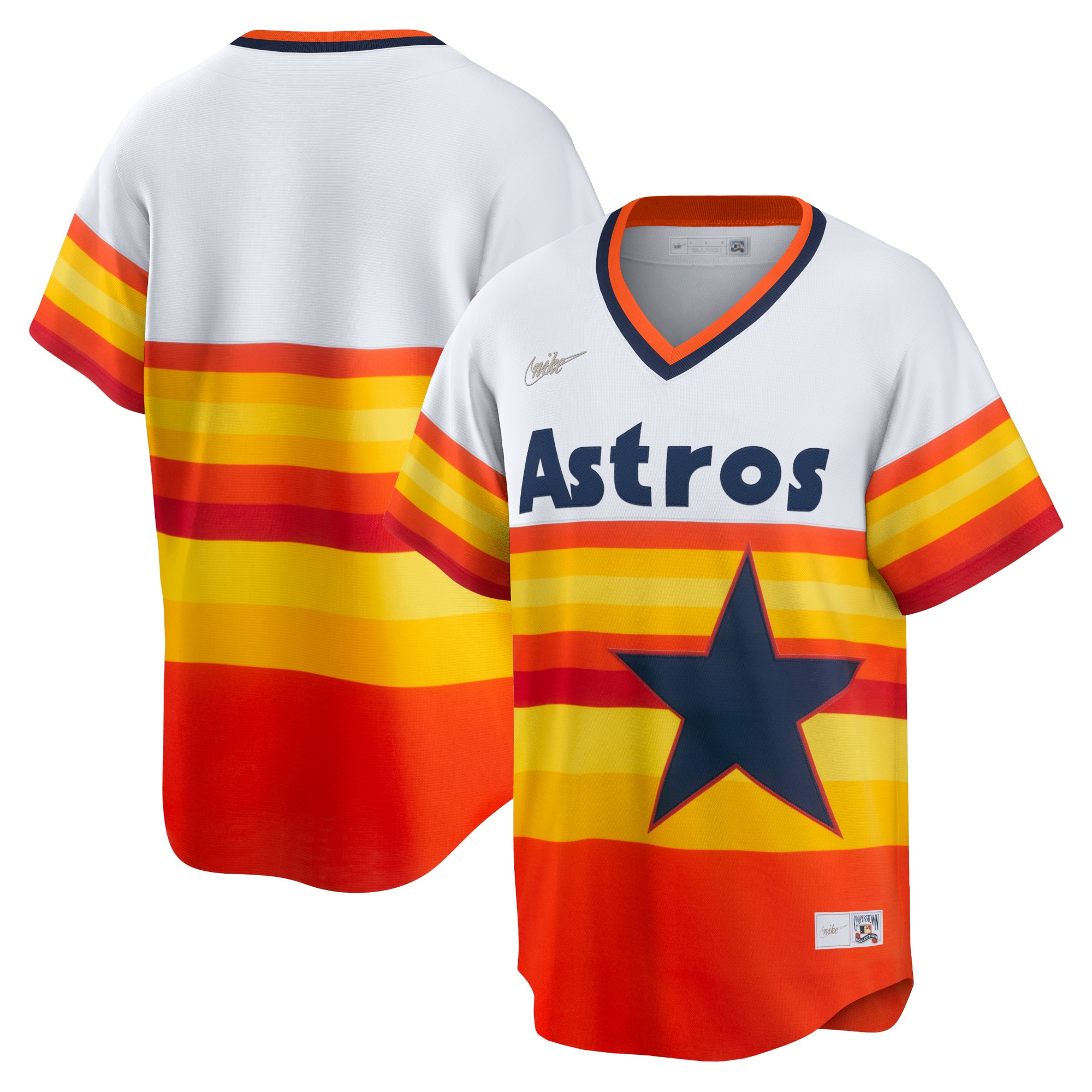 Houston Astros Home Cooperstown Collection Team Jersey – White