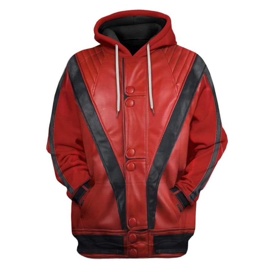 Gearhuman 3D Michael Jackson Custom Tshirt Fleece Hoodie Apparel